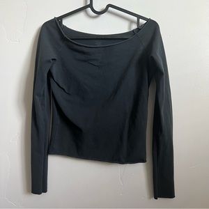 brandy bonnie top in black